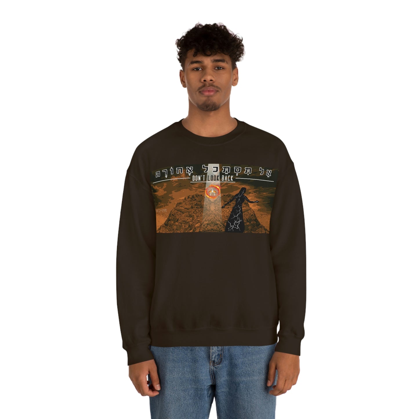 Men's Don't Look Back Heavy Blend™ Crewneck Sweatshirt